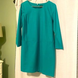 J Crew Blue/Green Dress